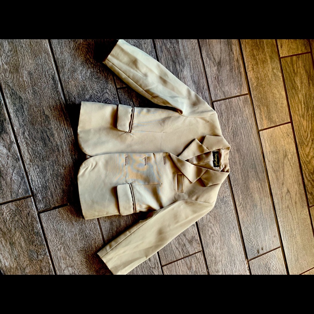 Boys Cream Jacket for Suit